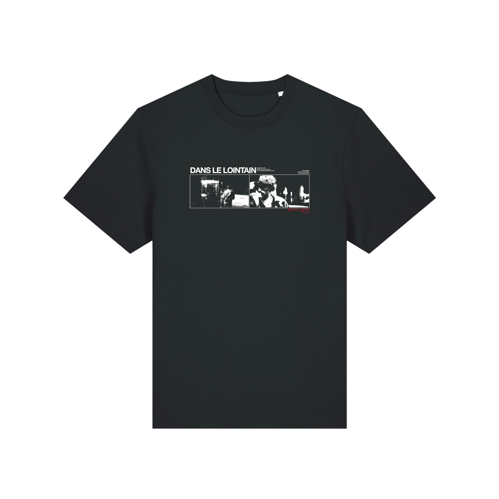 DANS LE LOINTAIN — T-shirt noir unisexe