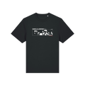 DANS LE LOINTAIN — T-shirt noir unisexe