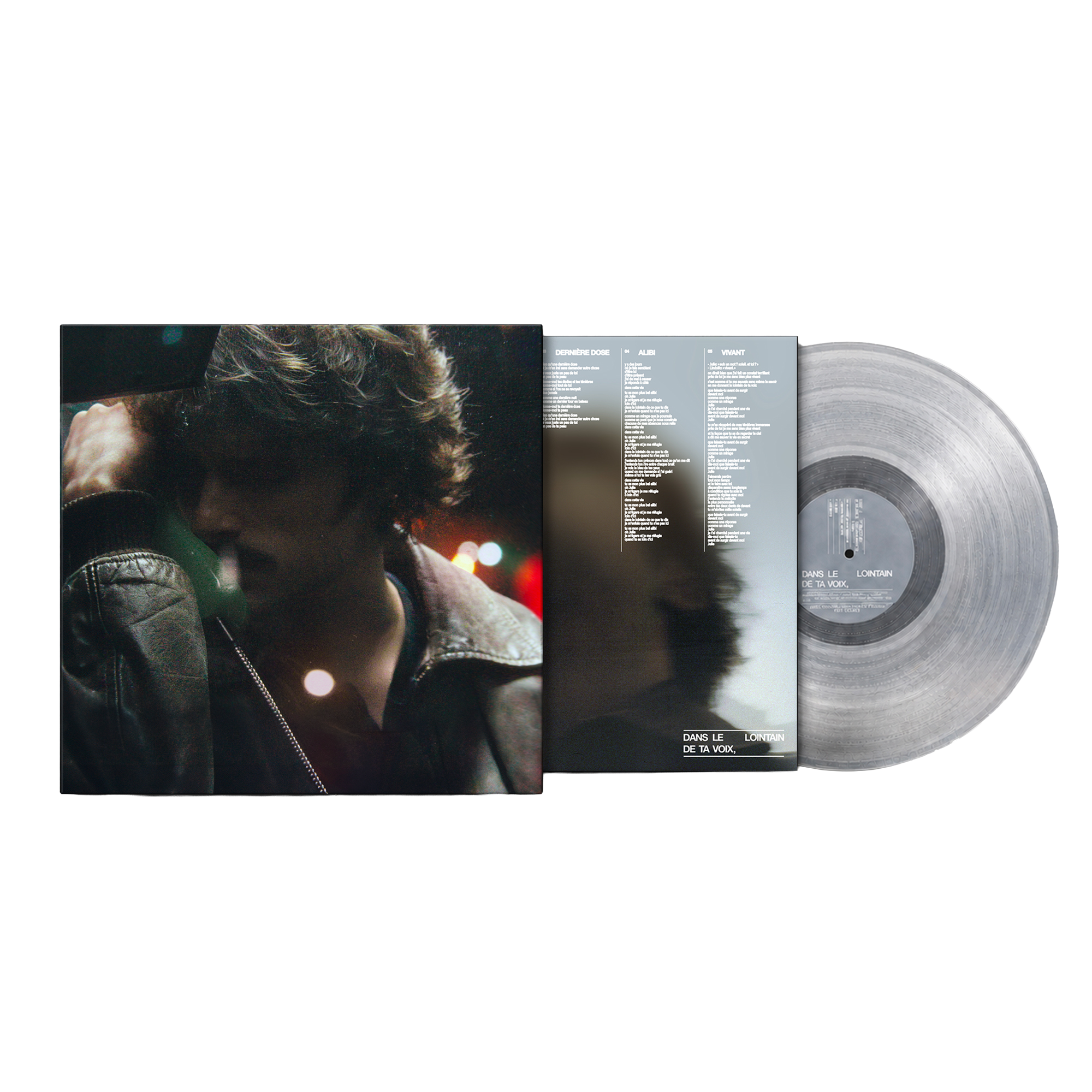 DANS LE LOINTAIN DE TA VOIX,— Vinyle Transparent - Version Nuit